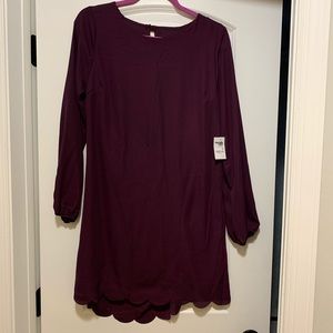 Charlotte Russe dark purple dress